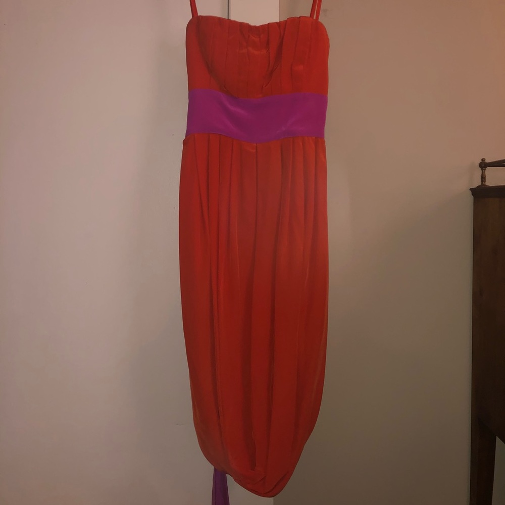 BCBG Strapless MaxAzria Strapless Dress - Picture 4 of 9